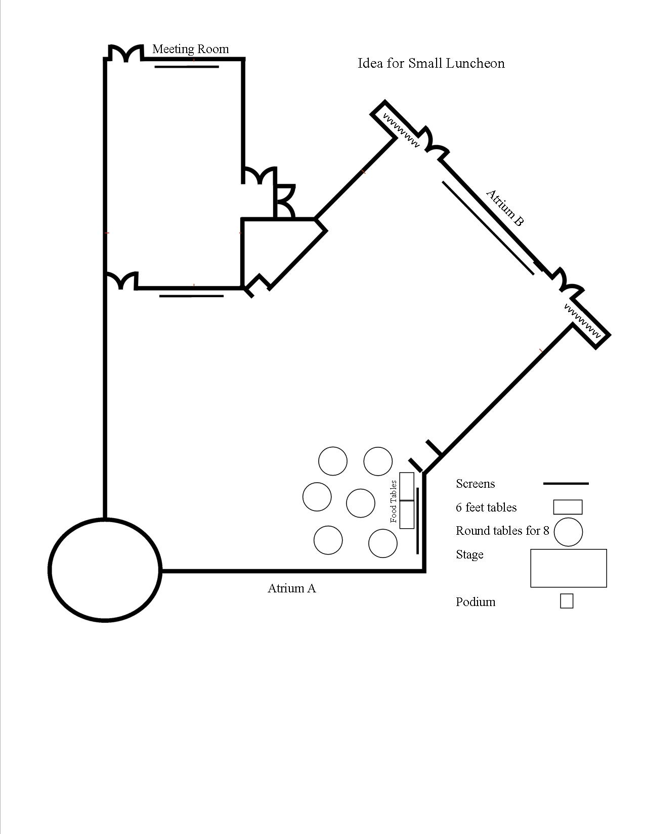 Room Set-Up and Style Option