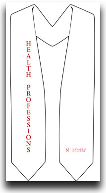 Health Professions White Stole