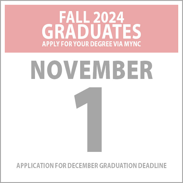 December 2024 Graduation Application Deadline